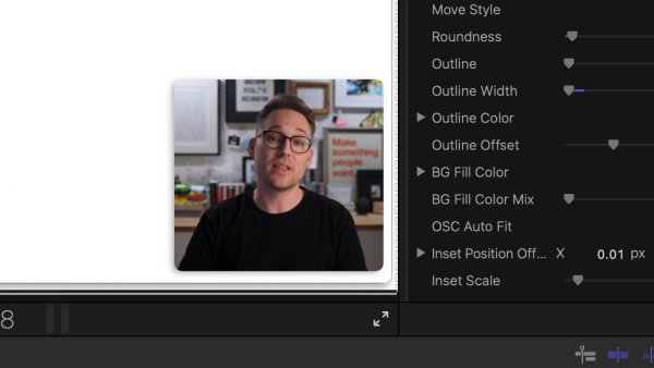 Adjusting facecam